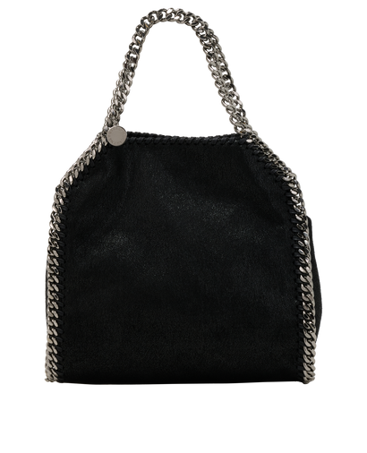 Mini Falabella, &pound;420, Handbags, Black, Faux Leather, Front view
